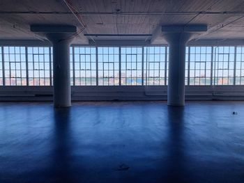 Interior of empty building