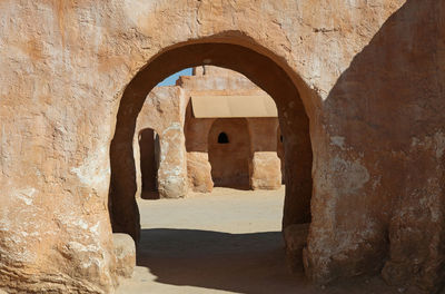 Old ruins of historic building