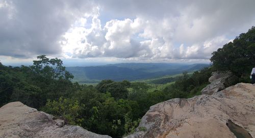 Panoramic view of landscape against sky