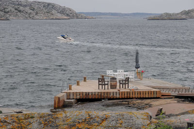 Skarhamn at the swedish coast