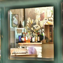 Full frame shot of shelf