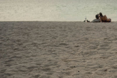 People on beach