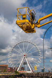 Ferris wheel against sky