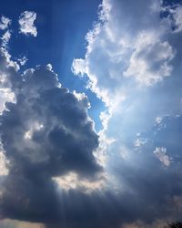 Low angle view of sky