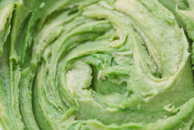 Close-up of fresh green leaves