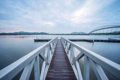 Pier on jetty