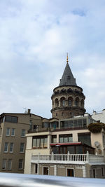 Low angle view of building against sky