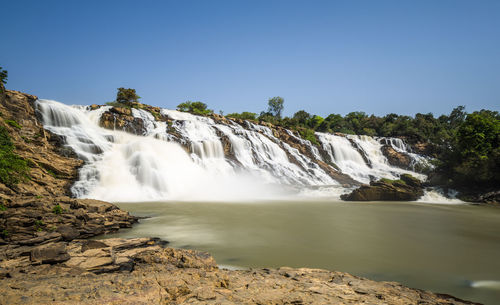 Gurara falls, along river gurara, located in niger state of nigeria