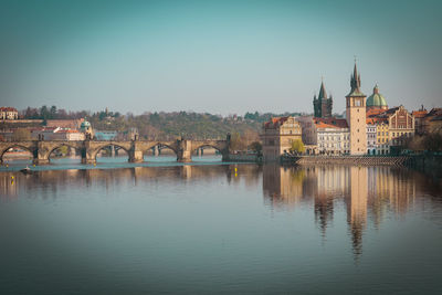Buildings at waterfront