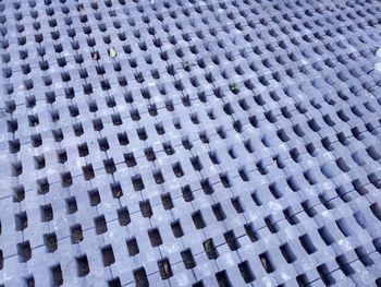 Full frame shot of metal grate