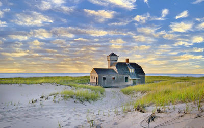 Old harbor lifesaving station at provincetown, cape cod. 