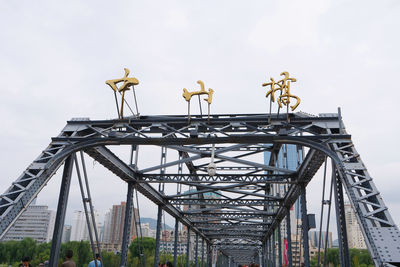 Low angle view of a bridge