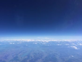 Aerial view of landscape