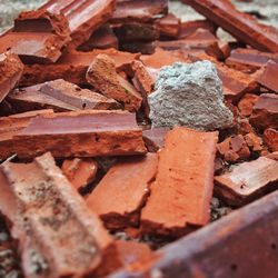 Close-up of rusty metal