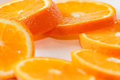 Close-up of orange slice