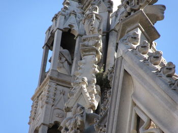 Low angle view of historical building