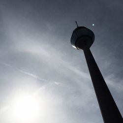 Low angle view of eiffel tower