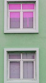 Windows of a building