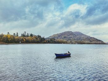 Scotland by a loch