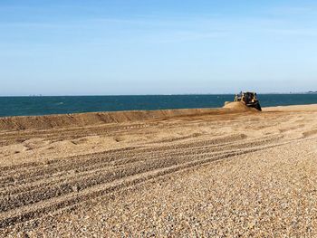 Sea defence at hythe beach