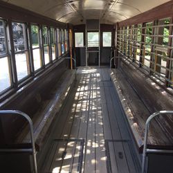 Interior of railroad station