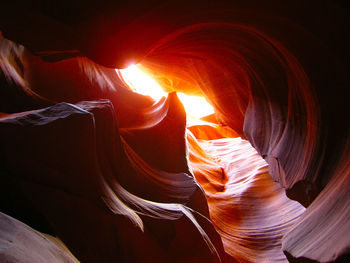 Scenic view of rock formation