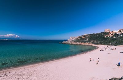 Scenic view of beach