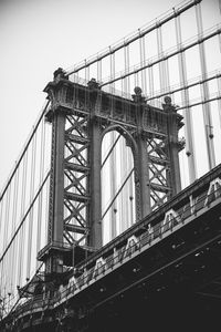 Low angle view of bridge