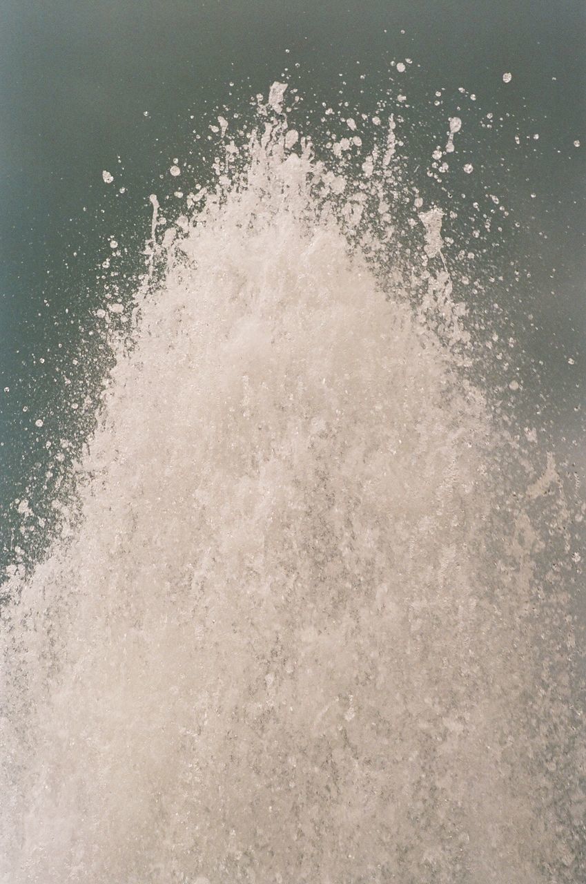 CLOSE-UP OF SPLASHING WATER