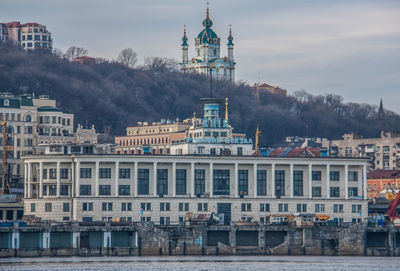 Buildings at waterfront