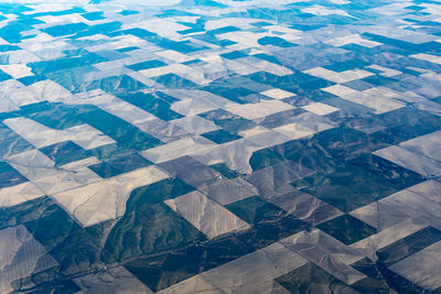 Full frame shot of agricultural field