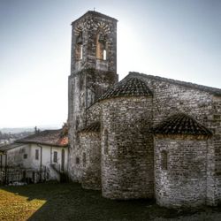 Low angle view of church