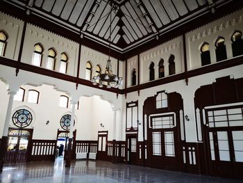 Interior of building