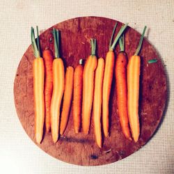 Close-up of food on table