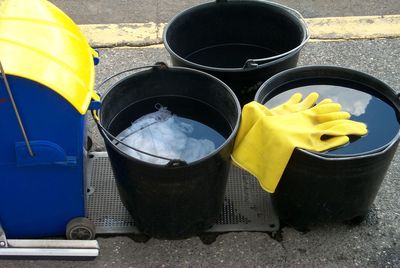 Close-up high angle view of food