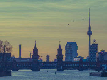 View of cityscape against sky