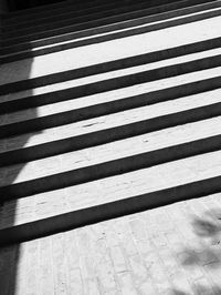 Full frame shot of zebra crossing