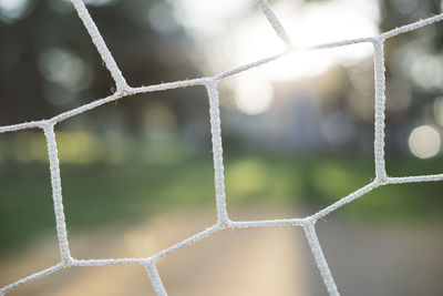 Close-up of net