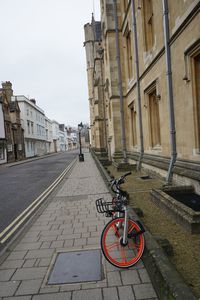 Street amidst buildings in city