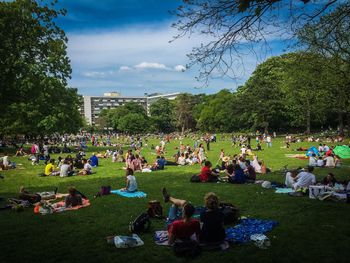 People at park