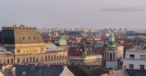 Cityscape against sky