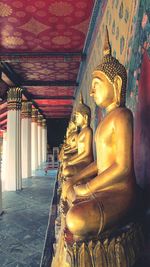 Buddha statue in temple