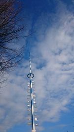 Low angle view of cloudy sky