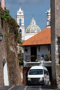 View of the beautiful magical town of taxco de alarcon located in the mexican state of guerrero.