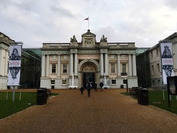 Building with buildings in background