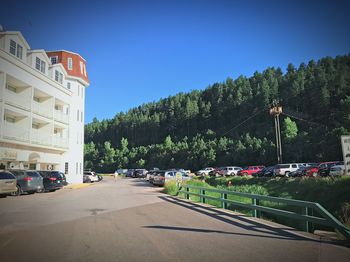 Road leading to mountain