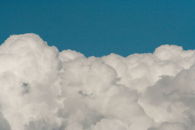 Low angle view of clouds in sky