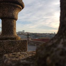 Scenic view of city against sky