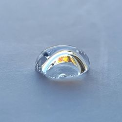 Close-up of ring on table