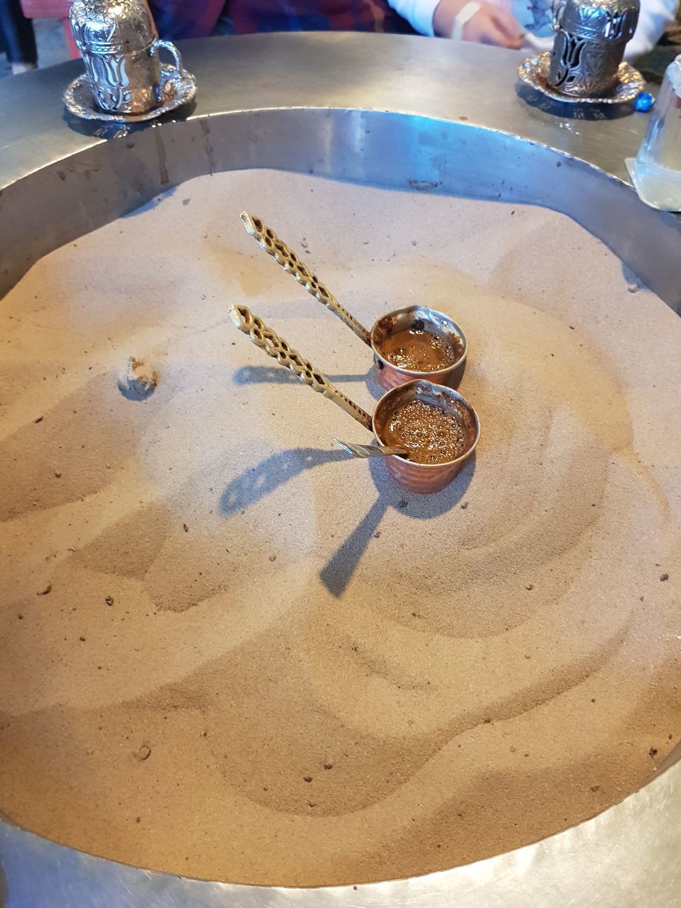 HIGH ANGLE VIEW OF BREAD ON TABLE